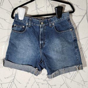 Tommy Hilfiger High Rise Cuffed Bermuda Shorts